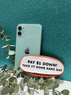 Apple iPhone 11 - Pay $5 DOWN AVAILABLE - NO CREDIT NEEDED