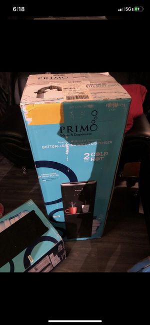 Photo Primo Bottom Loading Hot/Cold Water Dispenser, Black