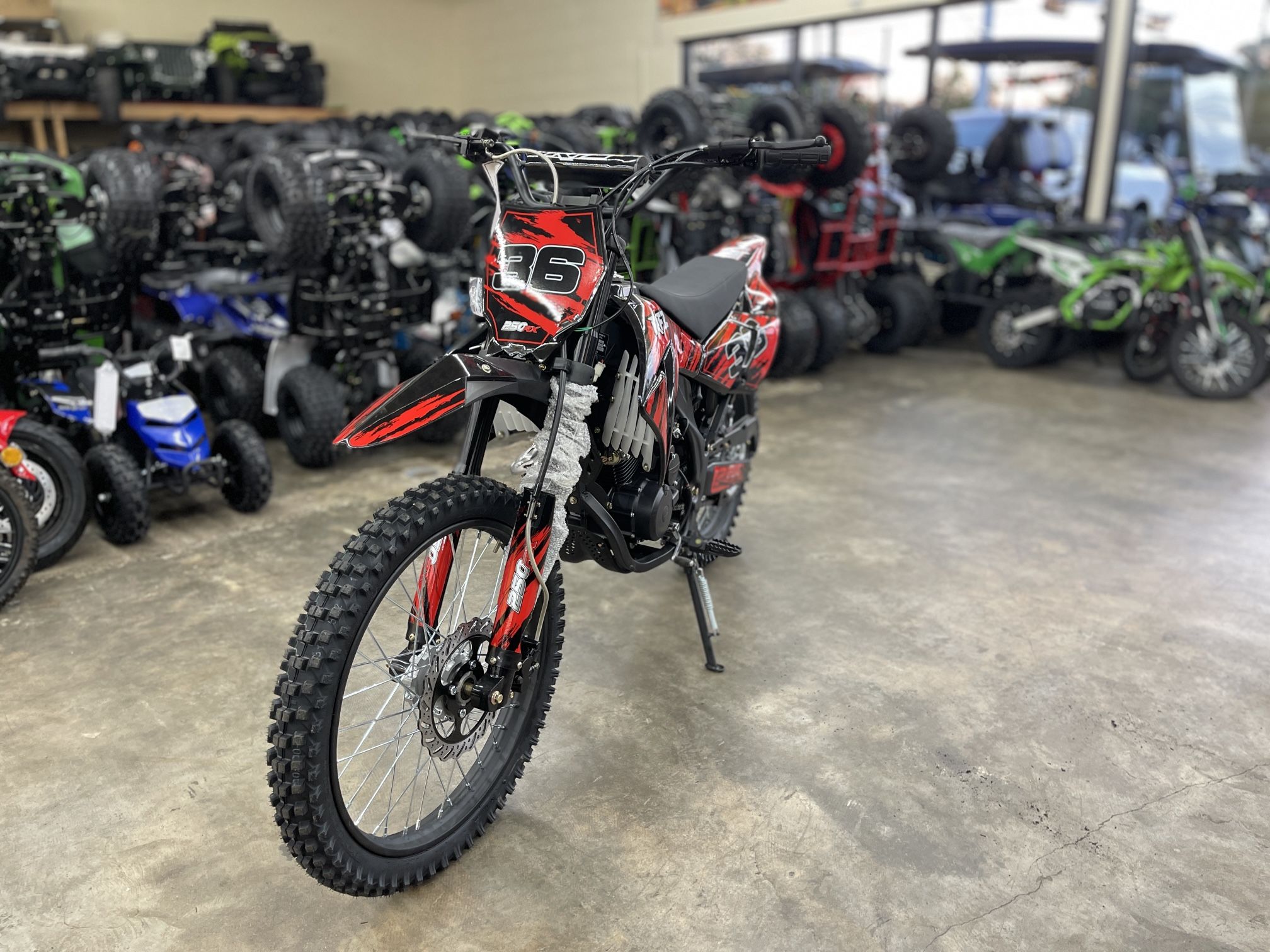 250CC APOLLO RFZ DIRT BIKE OFF ROAD MOTOCROSS