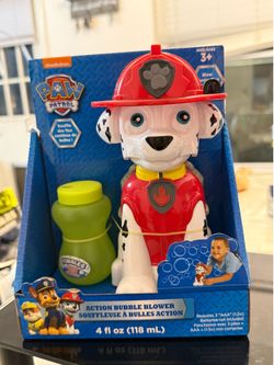 Paw Patrol Marshall Action Bubble Blower