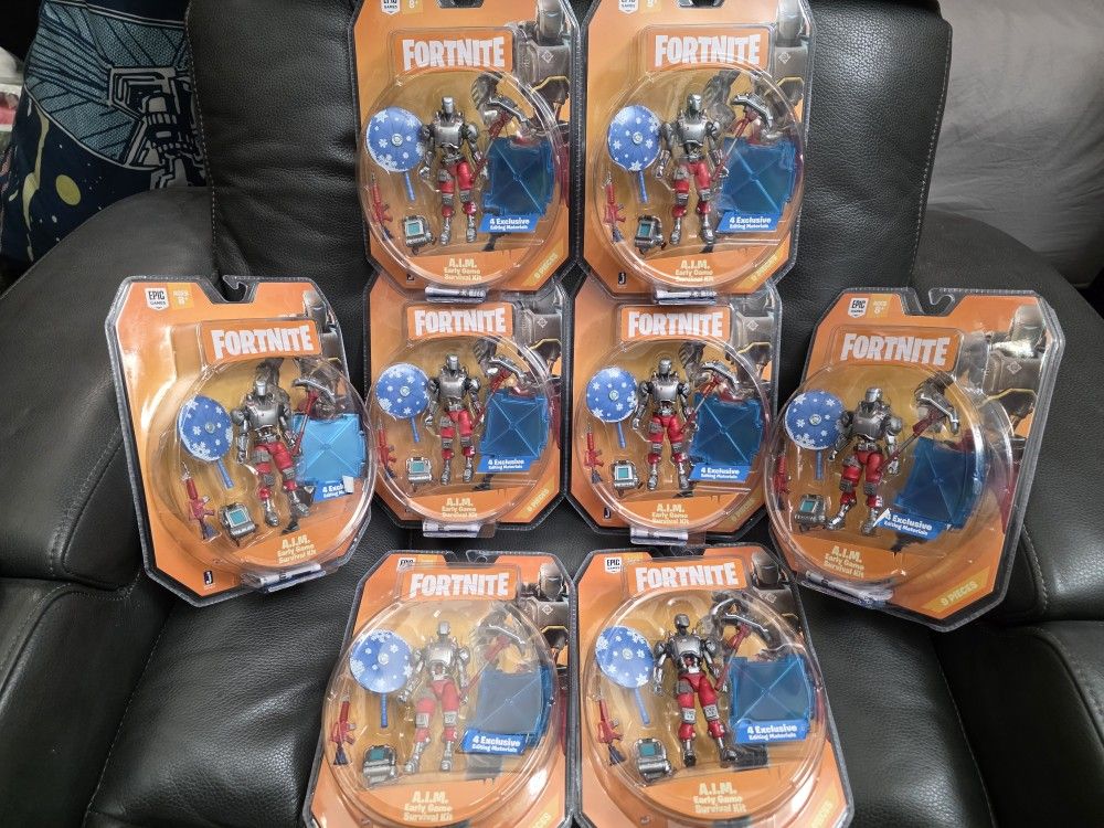 Fortnite Figure Figure Lot Early Game Survival Kit Figure