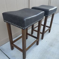 New Grey Bar Stools 24 Inches $60