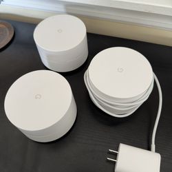 Google WIFI Mesh Network System - 3 Units