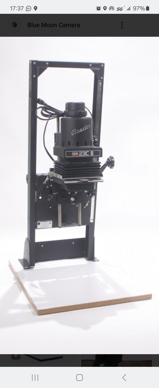 Beseler 23CIII-XL Black and White VC Variable Contrast Enlarger


