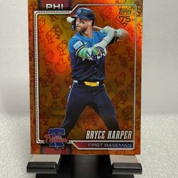 Bryce Harper 2026 Topps Series 1 Easter Holiday Chicks Foil SP Phillies