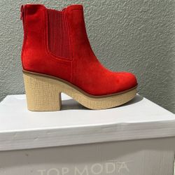 Red  Booty Shoes 
