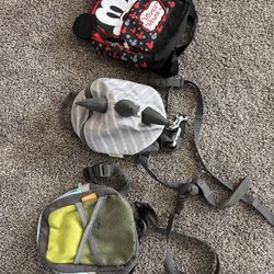 Kids, Backpack, Harness With Leash