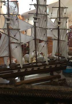 Pirate boat display