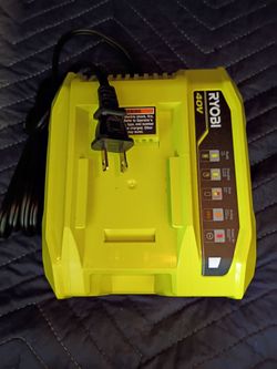 RYOBI 40v battery charger
