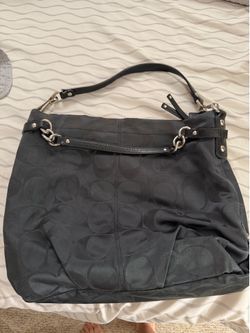 Black coach purse
