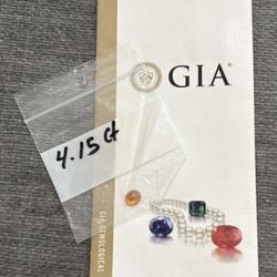 4.15 ct Loose Gemstone (GIA Report Included)