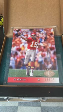 Joe Montana Upper Deck Kansas City Chiefs Photo Card