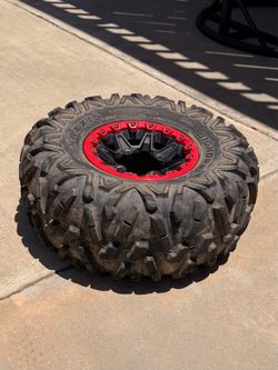 4 wheeler spare tire