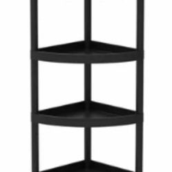 Hyper Tough Plastic Cornrt Shelve 
