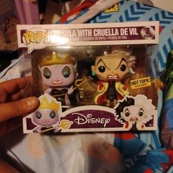 Ursula With Cruella De Vil Funko Pop