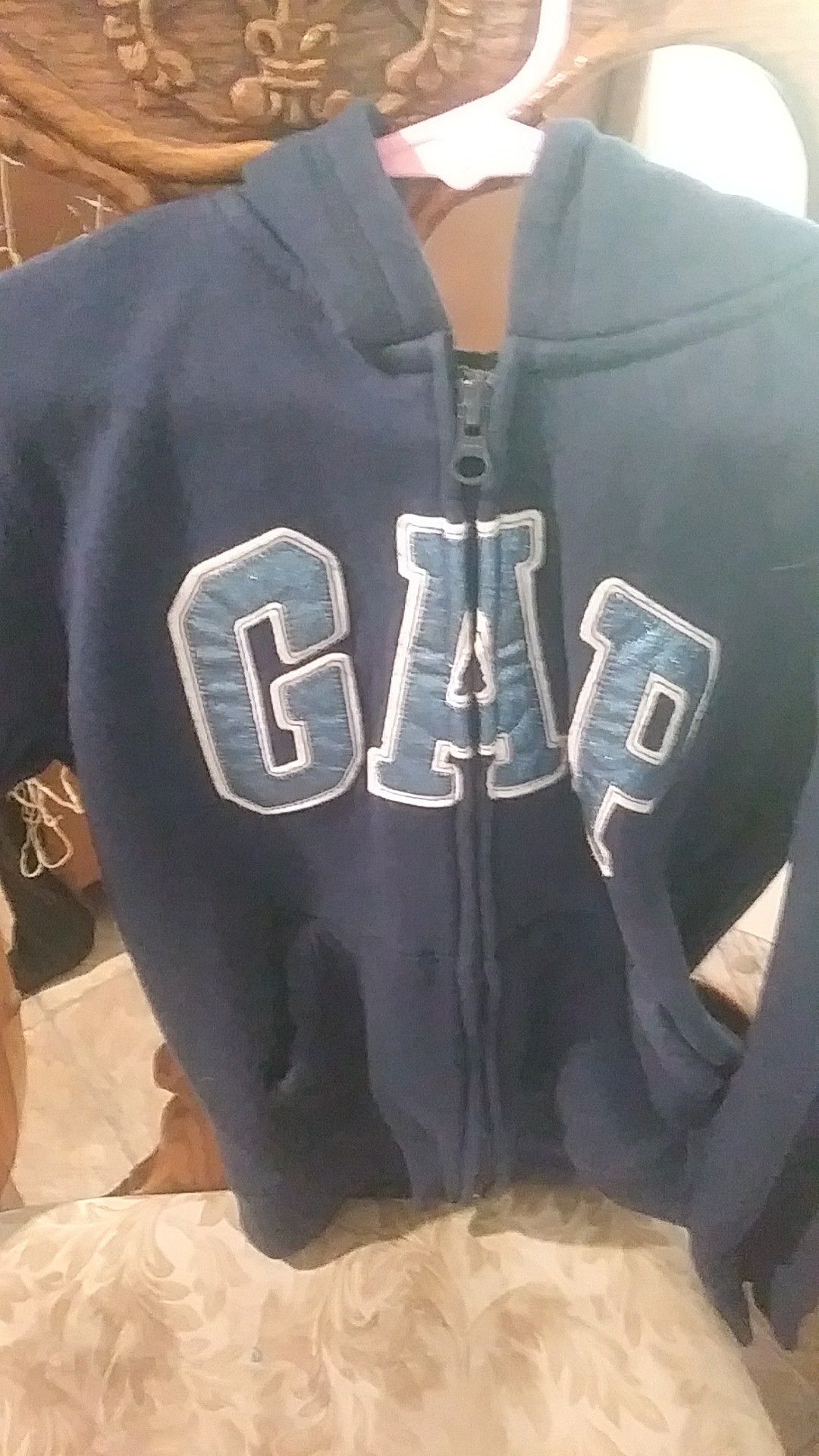Gap Jacket with hoodie- girls' L