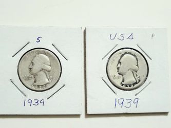 1939-S&P United States Washington quarters