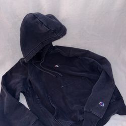 Navy blue Champion Hoodie