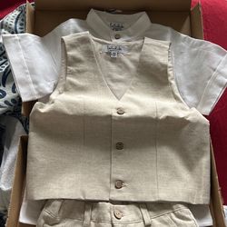 3pcs Boy Wedding Outfit