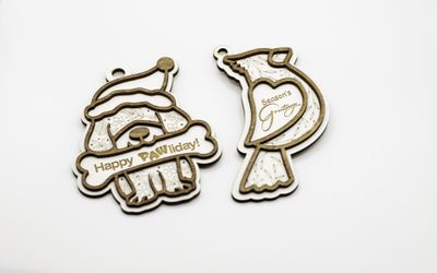 Custom Personalized Christmas Ornaments 