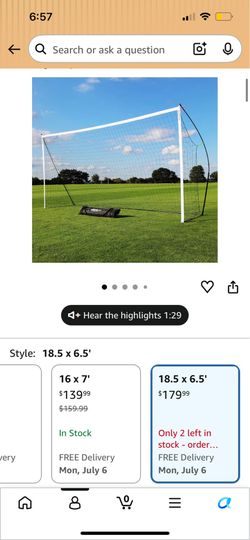 Portable Soccer Goal