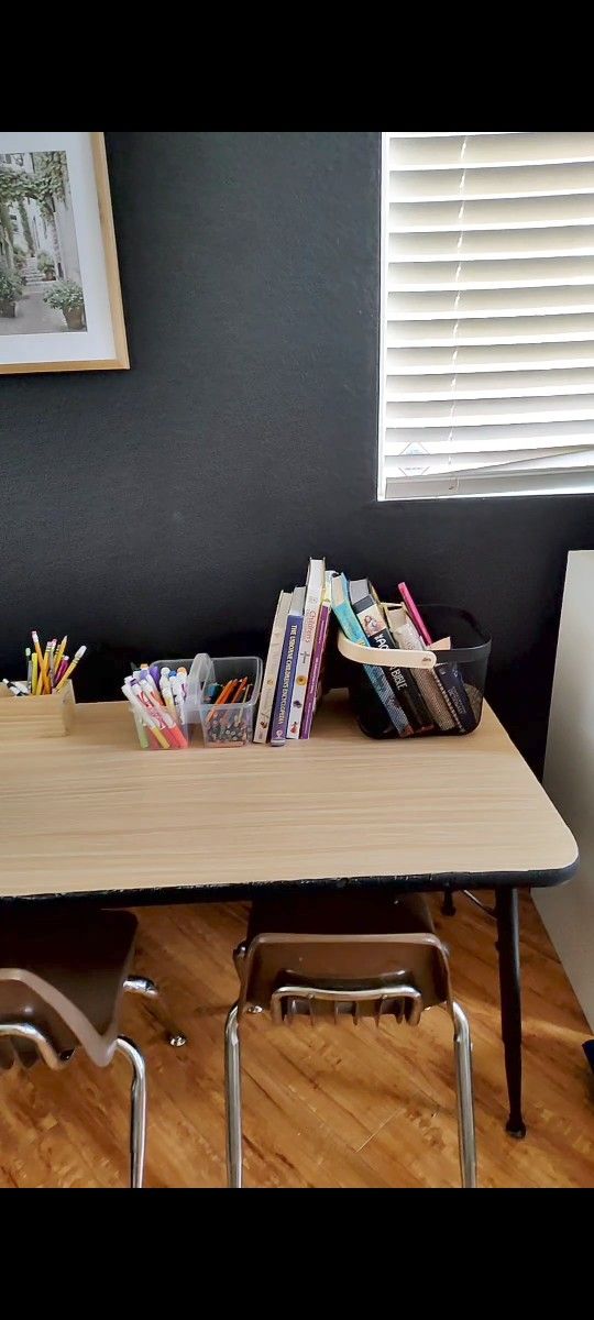 Adjustable table-NO CHAIRS INCLUDED 