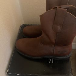 Men’s Work Boots  Steel Toe Size 10 1/2 (3 Pairs)