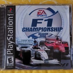 F1 Championship Season 2000 (Sony PlayStation 1, 2000) 
