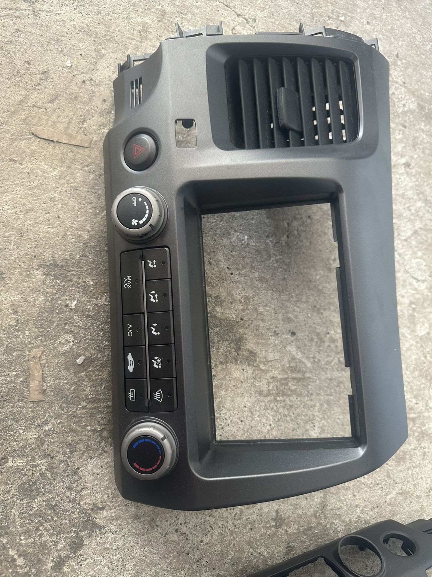 8th Gen Honda After Market Stereo Cover