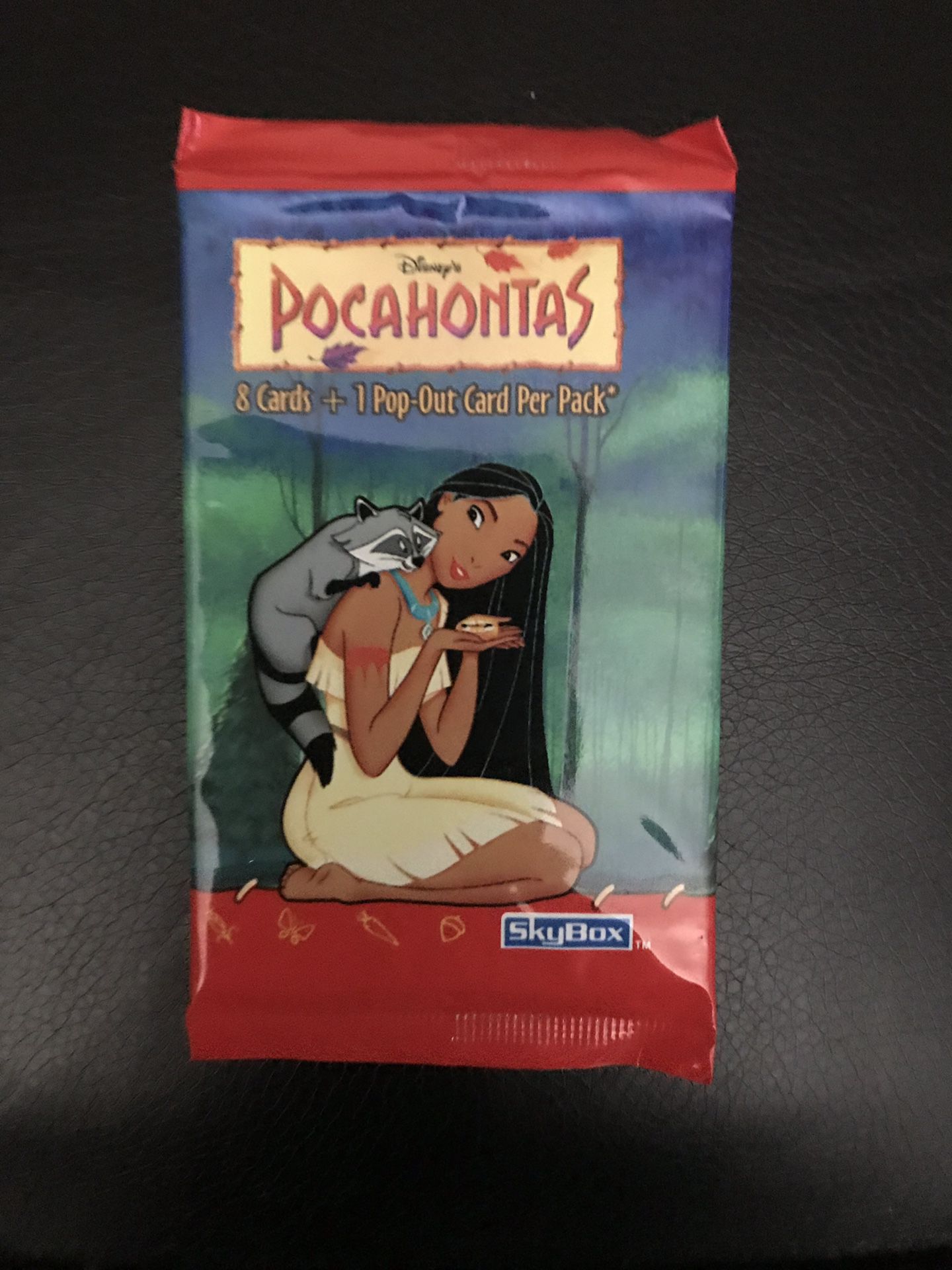 3- Brand-New Unopened Packs Of Pocahontas Skybox Cards