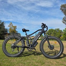 Dual Motor Electric Bike Beecool Adventurer x2 assembled
