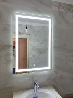 Bathroom vanity led mirror