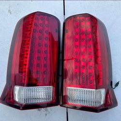 02-06 Cadillac Escalade LED Tail Lights Luces Traseras Calaveras Micas Faros Lamps 