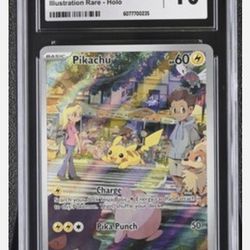 Pokemon Pikachu CGC 10 