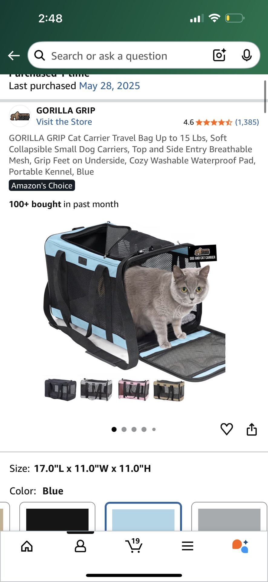 Cat Carrier