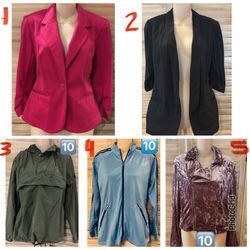 Women's Jackets Blazers Sizes S-M