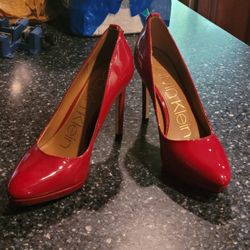 Calvin Klein Red Heels