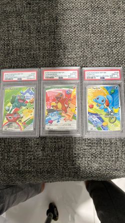 2026 POKEMON FIRST PARTNER ILLUSTRATION COLLECTION SERIES 1 trio psa 10