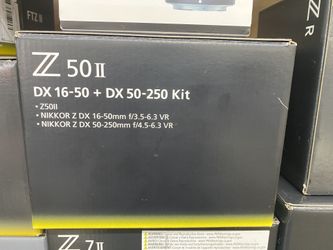 Nikon Z50 II 16-50mm Lens (no 50-250)