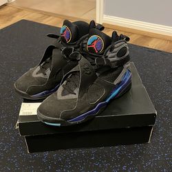(Size 11)  Air Jordan Retro 8 Aqua 2015