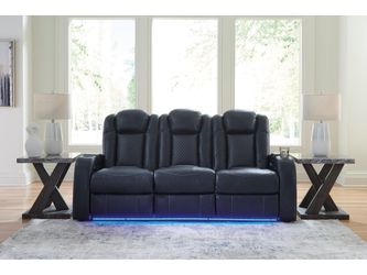 Fyne-Dyme Sapphire Power Reclining Sofa