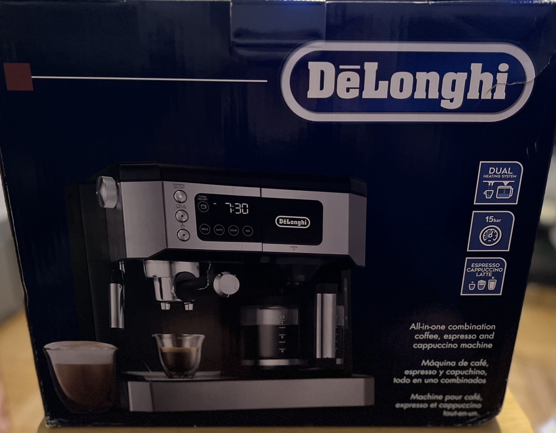 DeLonghi COM530M All-in-One Combination Coffee and Espresso