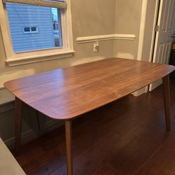 🌟 Dining Table + 4 Upholstered Chairs (Pier One) – $250 OBO 🌟