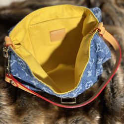 Small Denim Purse
