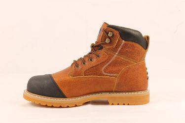 Cactus 6060 Light Brown Work Boots - Men’s Size 12