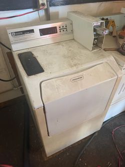 Commercial Coin-Operated Washer & Dryer Set – Maytag & Whirlpool