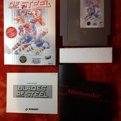 Nintendo NES Games- Blades of Steel (Complete In Box)