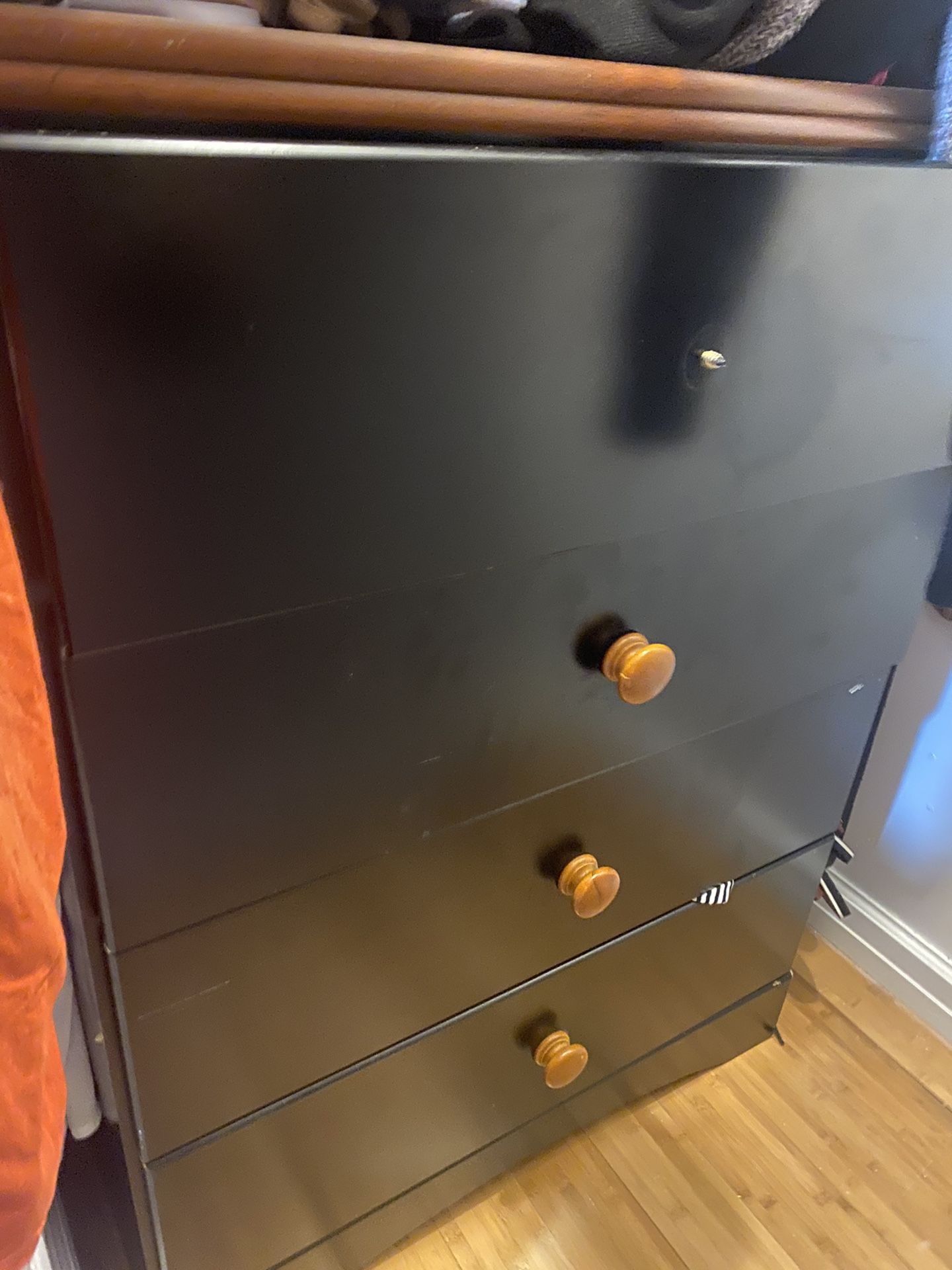 Black Dresser For Sale $70