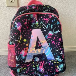Initial Multicolor Backpack For Girls