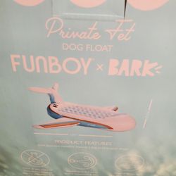 Airplane Jet Pet Float. Funboy × Bark. New. Gift Idea!